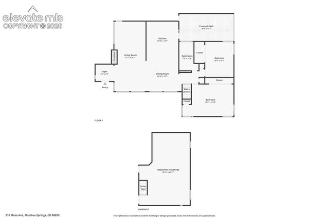 210 Mesa Avenue, Manitou Springs, CO 80829