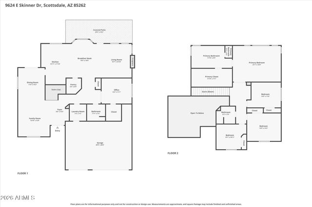 9624 E SKINNER Drive, Scottsdale, AZ 85262