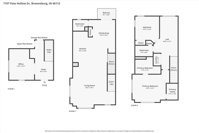 7107 Pate Hollow Drive, Brownsburg, IN 46112