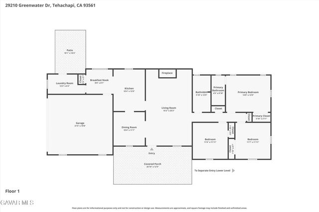 29210 Greenwater Drive, Tehachapi, CA 93561
