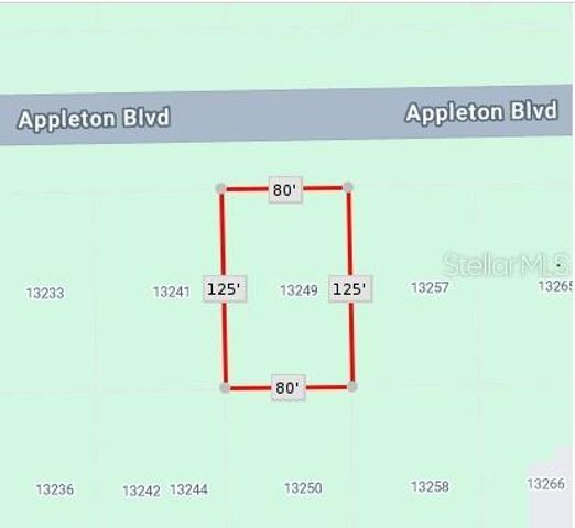 13249 APPLETON BOULEVARD, Port Charlotte, FL 33981