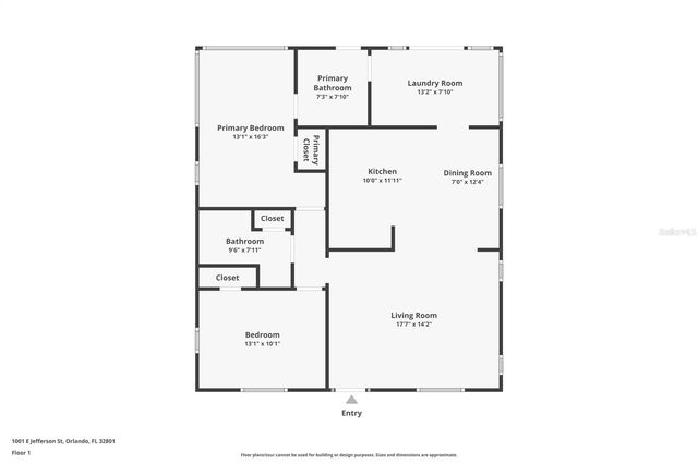 1001 E JEFFERSON STREET, Orlando, FL 32801