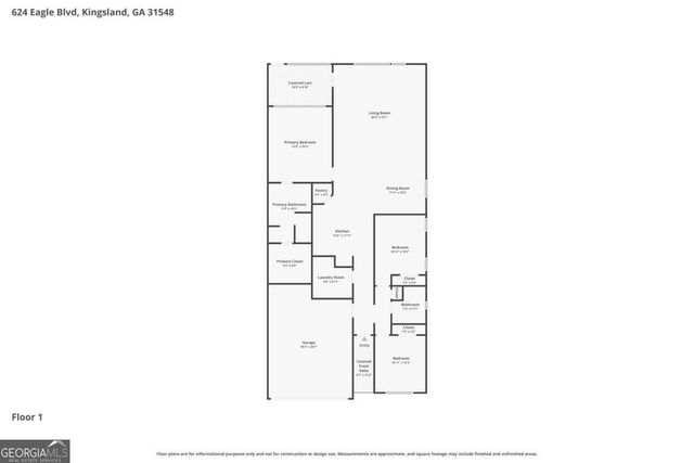 624 Eagle Boulevard, Kingsland, GA 31548