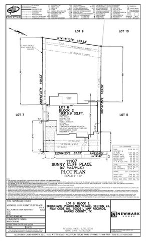 11107 Sunny Cliff Place, Cypress, TX 77433