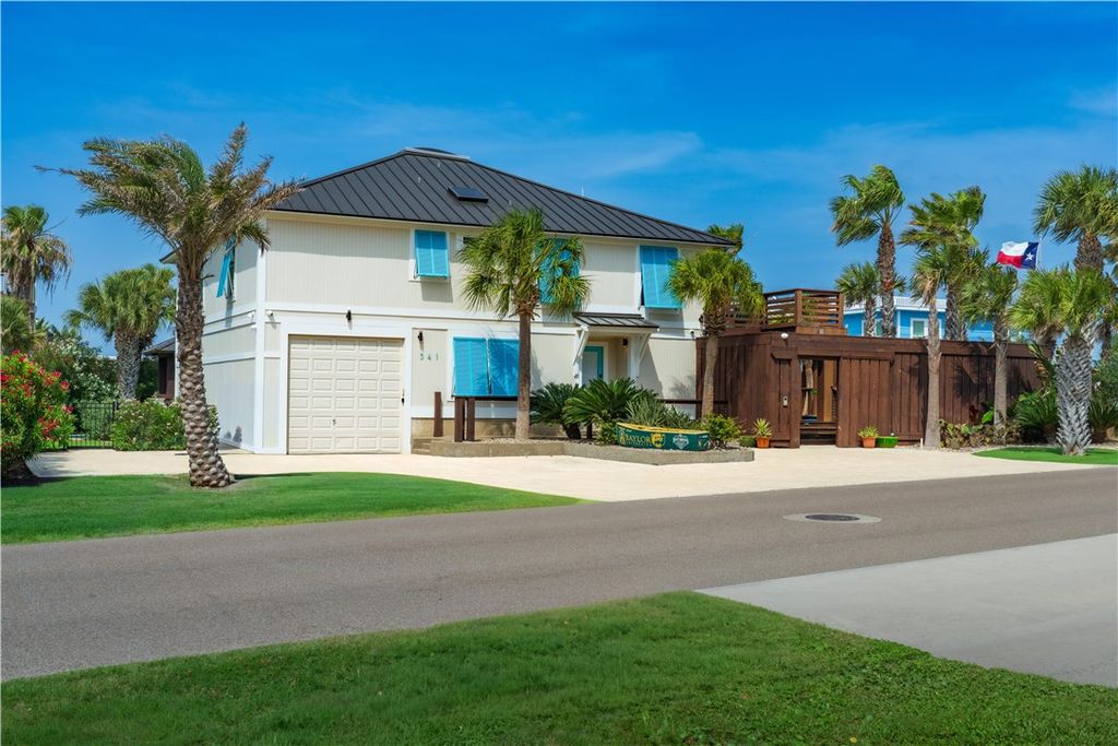 541 Channel View Dr, Port Aransas, TX 78373 — exterior