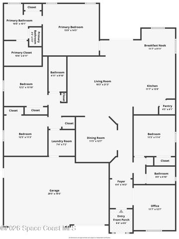 1851 Bridgeport Circle, Rockledge, FL 32955