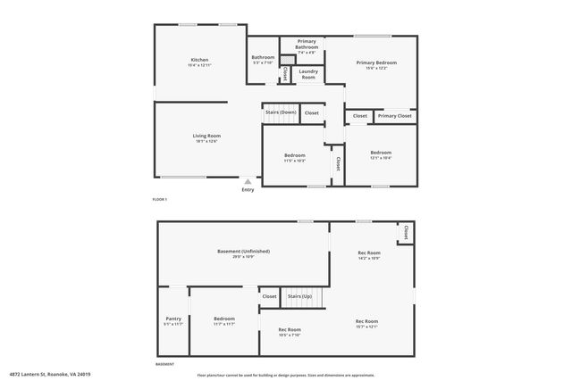4872 Lantern ST, Roanoke, VA 24019