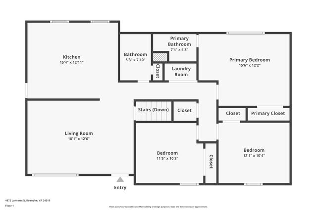 4872 Lantern ST, Roanoke, VA 24019
