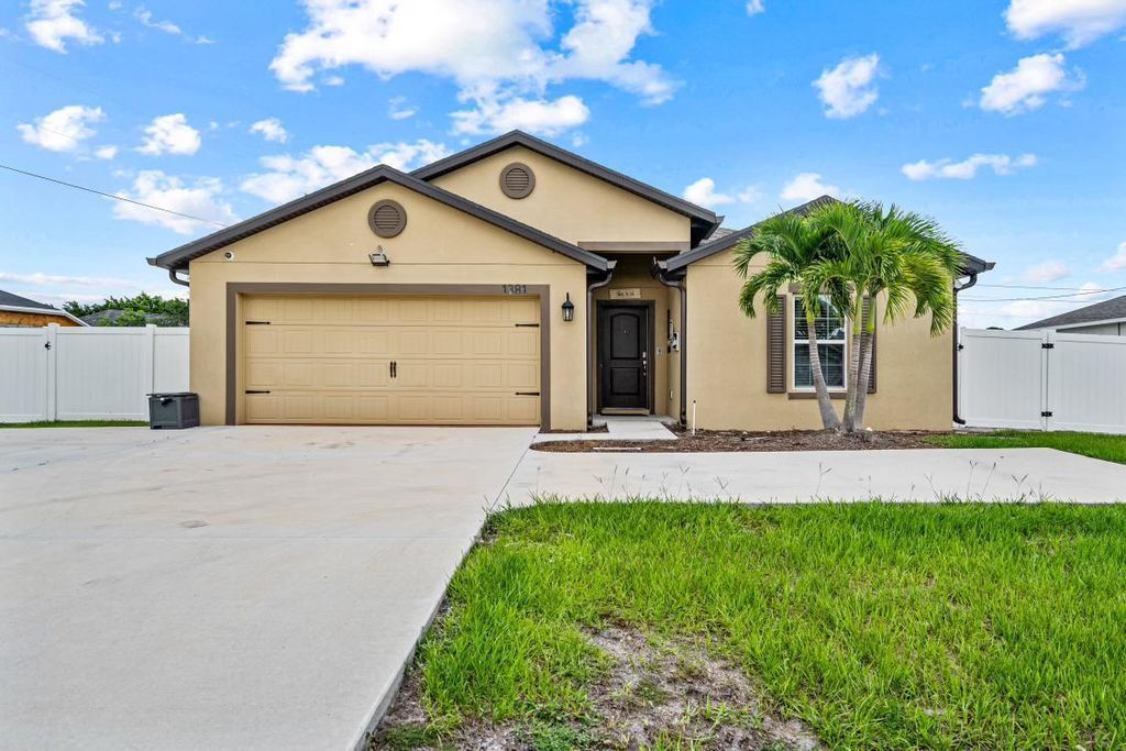 1381 SW Paar Drive, Port St. Lucie, Port St Lucie, FL 34953