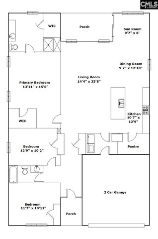 1618 Hidden Garden Lane, Gilbert, SC 29054