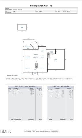 112 Glen Abbey Drive, Cary, NC 27513