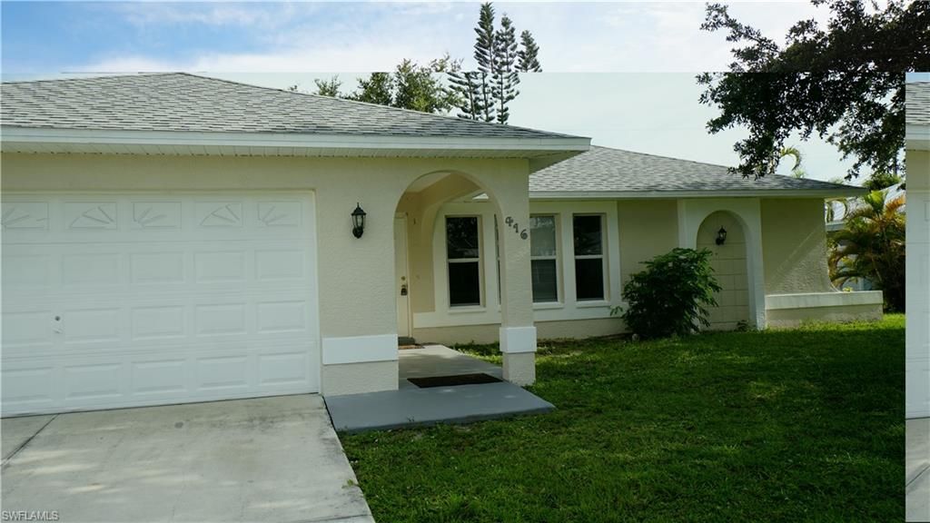 416 19th TER, CAPE CORAL, FL 33990 — exterior