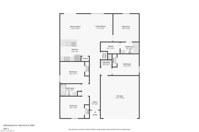 3306 Acapulco CIR, Cape Coral, FL 33909