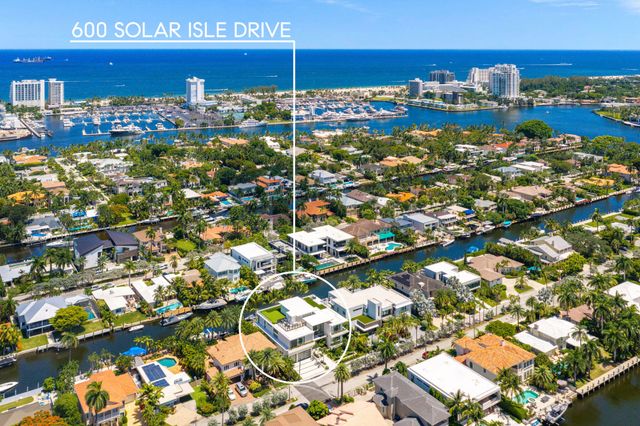 600 Solar Isle Drive, Fort Lauderdale, FL 33301