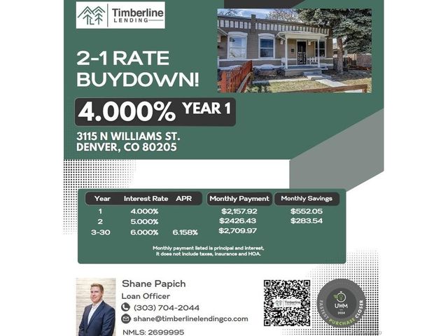 3115 N Williams St, Denver, CO 80205