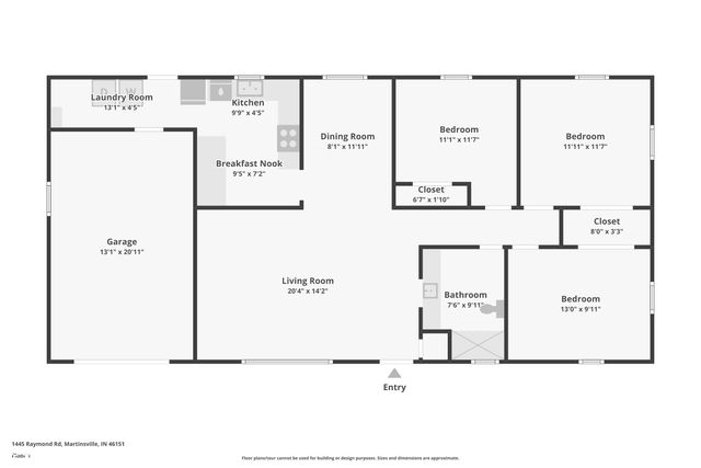 1445 Raymond Road, Martinsville, IN 46151