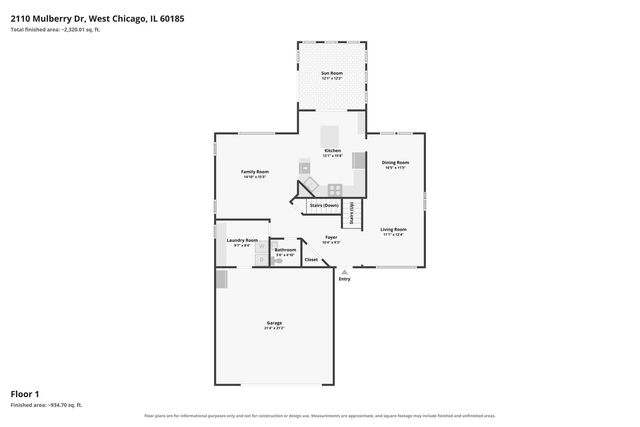 2110 Mulberry Drive, West Chicago, IL 60185