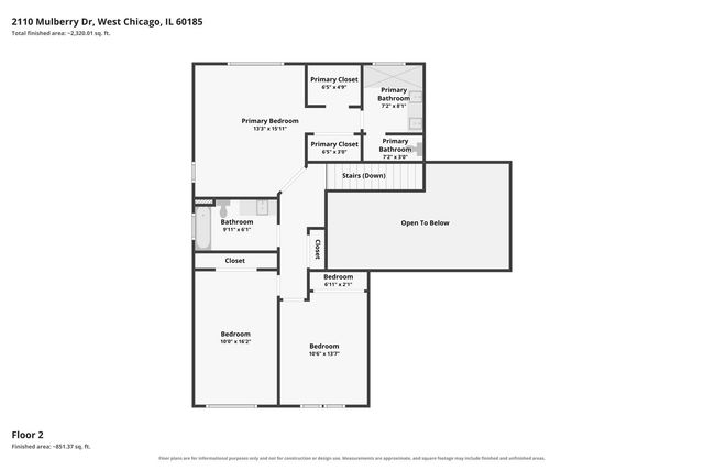 2110 Mulberry Drive, West Chicago, IL 60185
