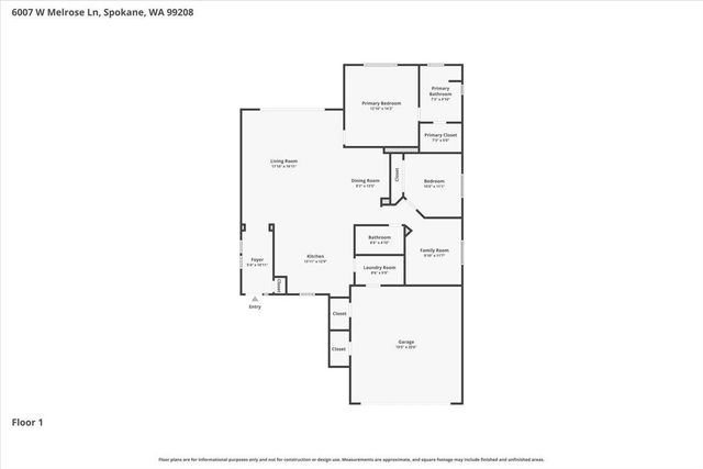 6007 W Melrose Ln, Spokane, WA 99208