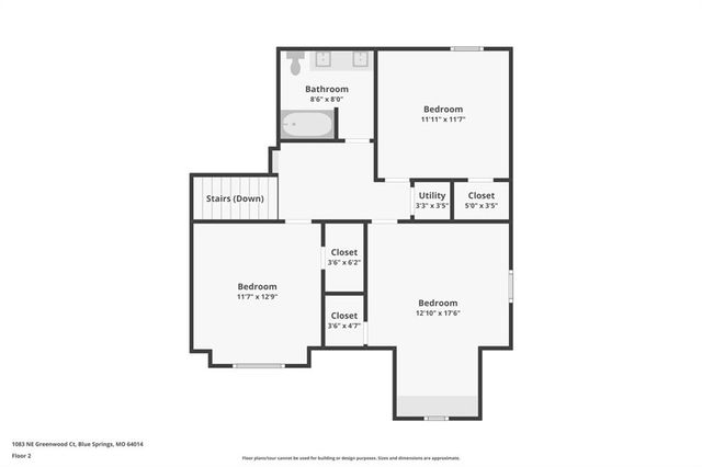 1083 NE Greenwood Court, Blue Springs, MO 64014