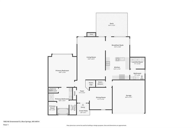 1083 NE Greenwood Court, Blue Springs, MO 64014