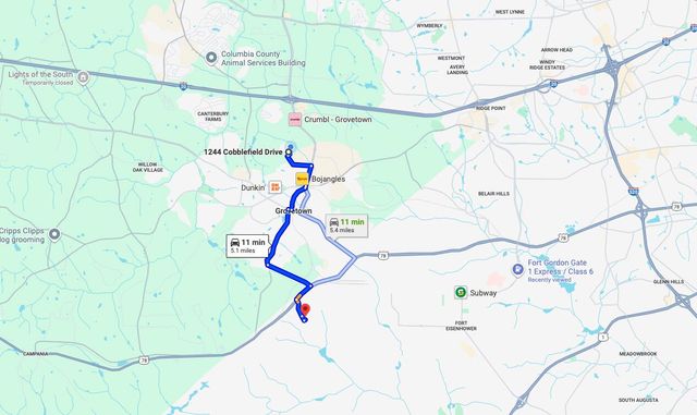 1244 Cobblefield Drive Drive, Grovetown, GA 30813