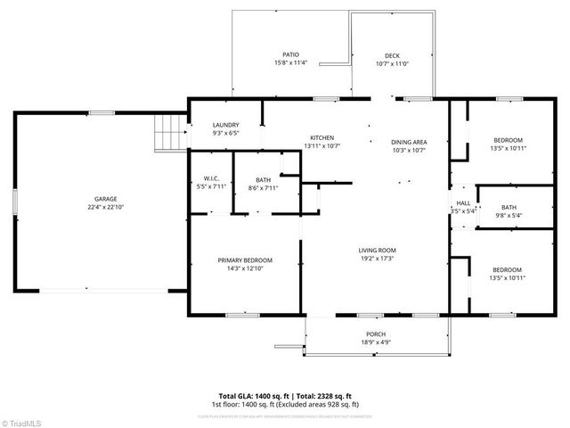 522 N Staley Street, Liberty, NC 27298