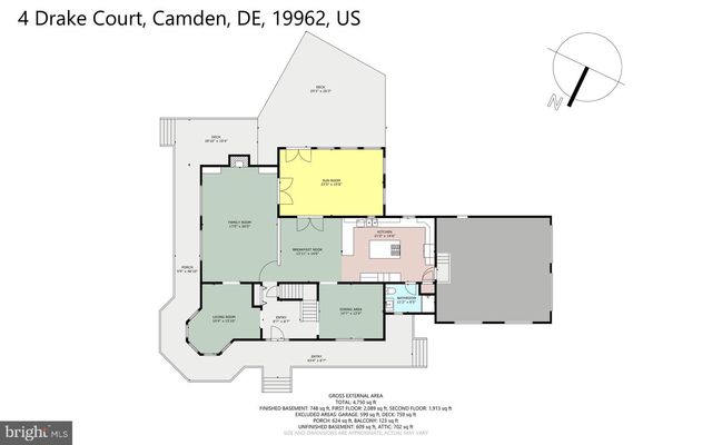 4 DRAKE CT, Camden Wyoming, DE 19934