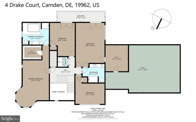 4 DRAKE CT, Camden Wyoming, DE 19934