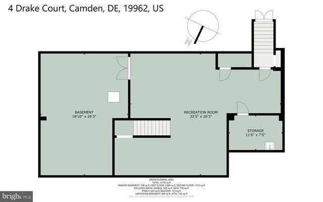 4 DRAKE CT, Camden Wyoming, DE 19934
