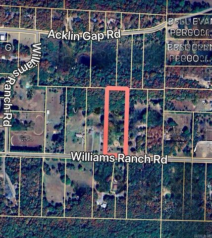 57 Williams Ranch Rd., Conway, AR 72032