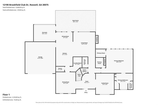 12190 Brookfield Club Drive, Roswell, GA 30075