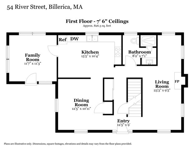 54 River St, Billerica, MA 01821