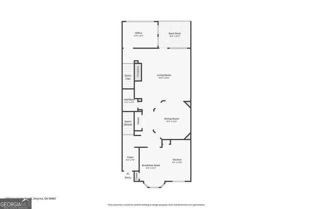 1266 Creekside Terrace SE, Smyrna, GA 30082