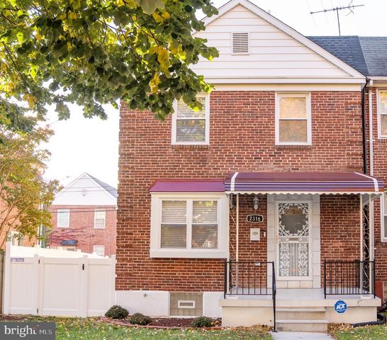 2316 ASHBURTON ST, Baltimore, MD 21216