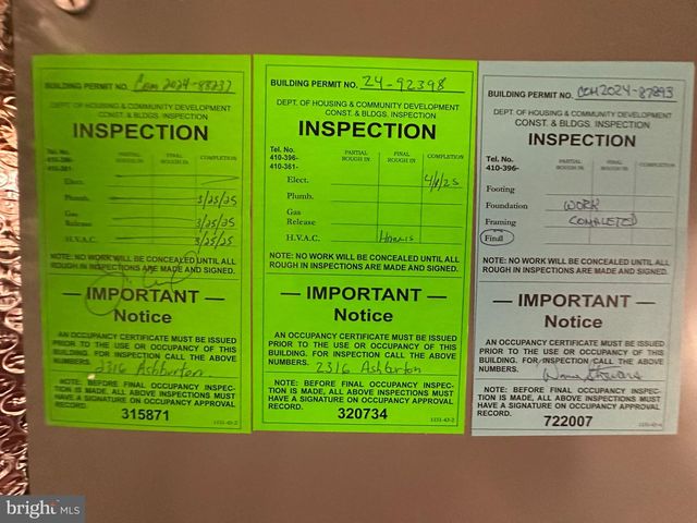 2316 ASHBURTON ST, Baltimore, MD 21216