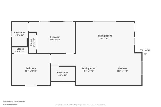 2740 Gilpin, Arcadia, CA 91007