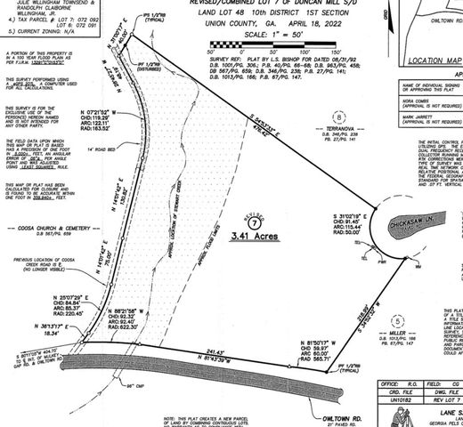 Lot 6, 7 Duncan Mill, Blairsville, GA 30512