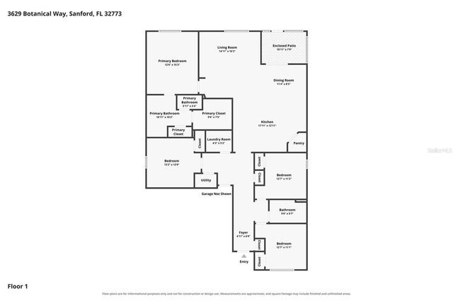 3629 BOTANICAL WAY, Sanford, FL 32773