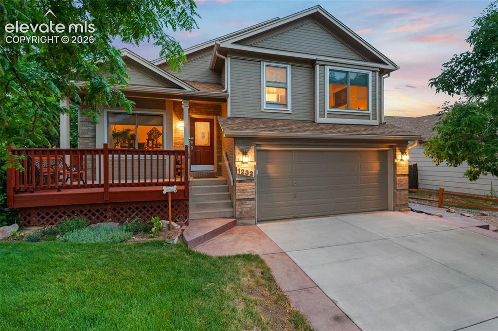 1232 Gumwood Drive, Colorado Springs, CO 80906 — exterior