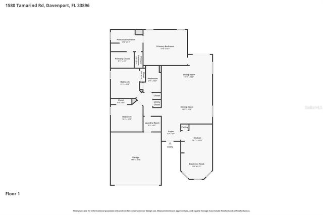 1580 TAMARIND ROAD, Davenport, FL 33896