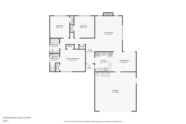 1824 Rosswood Drive, San Jose, CA 95124