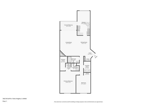 7652 W Golf Drive 2A, Palos Heights, IL 60463