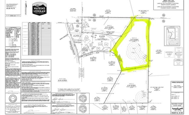 0000 Franklin Goldmine 7.63 acres Road, Cumming, GA 30028