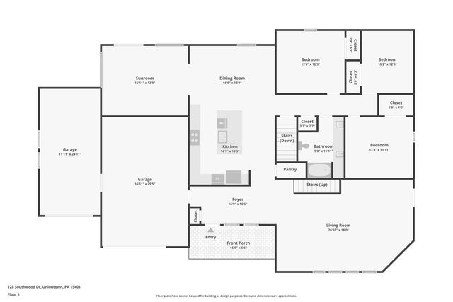128 Southwood DRIVE, South Union Twp, PA 15401