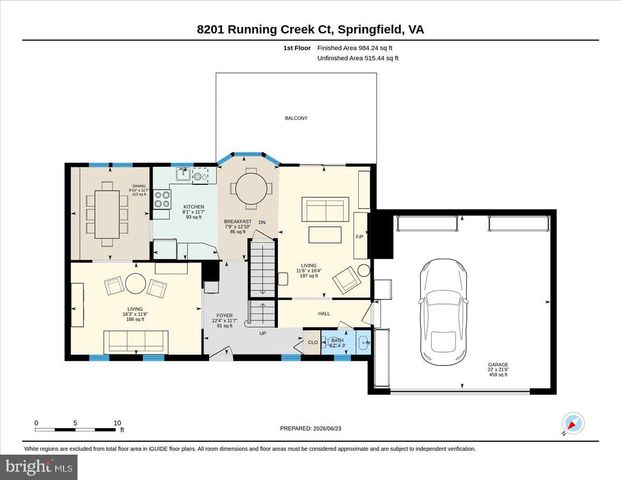 8201 RUNNING CREEK CT, Springfield, VA 22153