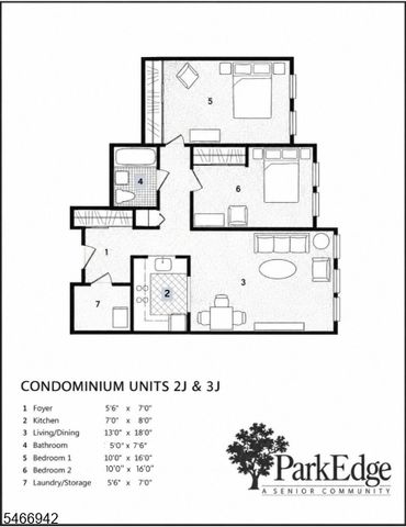 79 Park Edge 2J, Berkeley Heights Twp., NJ 07922