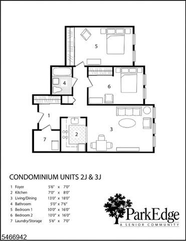 79 Park Edge 2J, Berkeley Heights Twp., NJ 07922