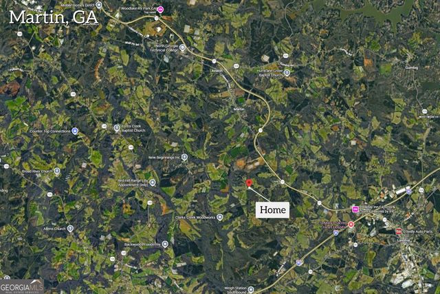 450 N Clarks Creek Road, Martin, GA 30557
