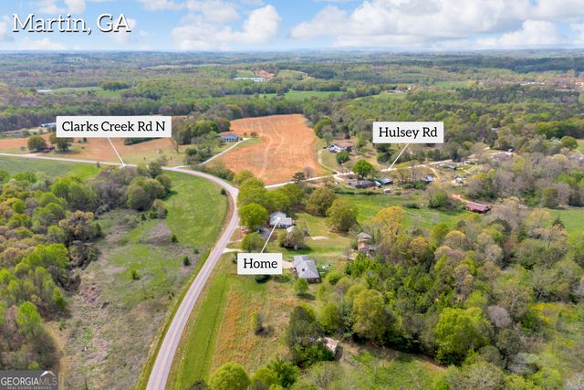 450 N Clarks Creek Road, Martin, GA 30557